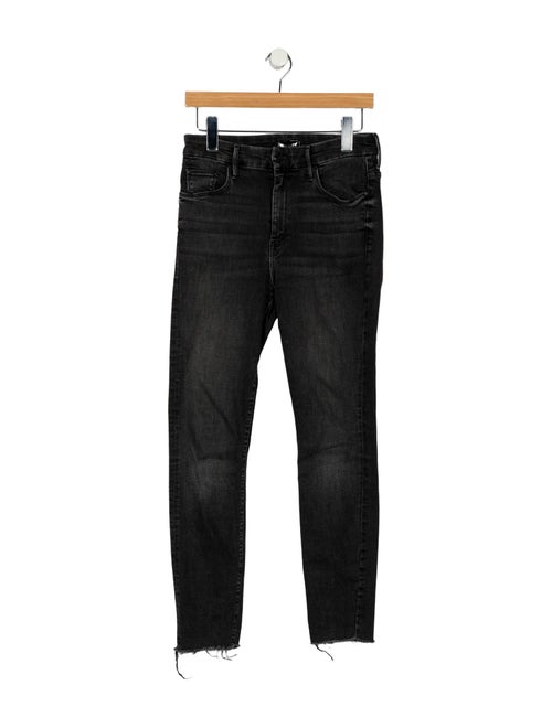 Mother Mid-Rise Skinny Leg Jeans