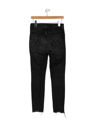 Mother Mid-Rise Skinny Leg Jeans