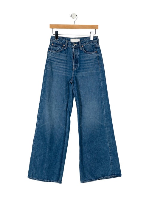 Mother High-Rise Wide Leg Jeans