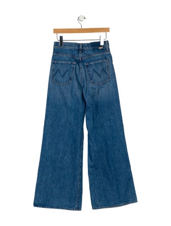 Mother High-Rise Wide Leg Jeans