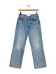 Mother Mid-Rise Wide Leg Jeans