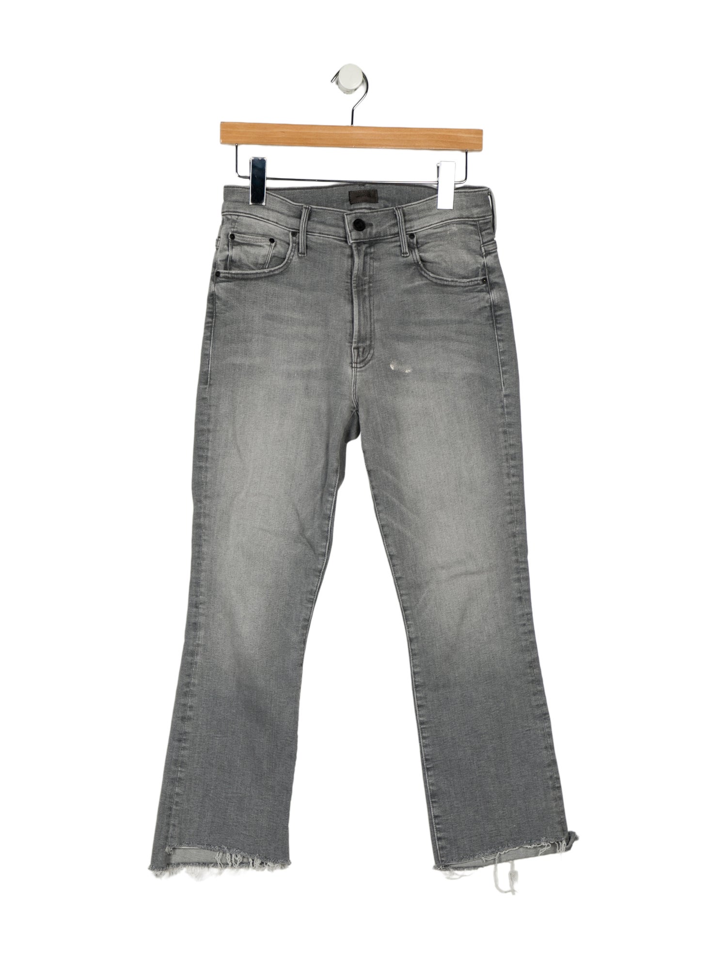 Mother Mid-Rise Straight Leg Jeans