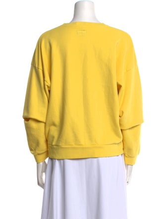 Mother Graphic Print Crew Neck Sweatshirt