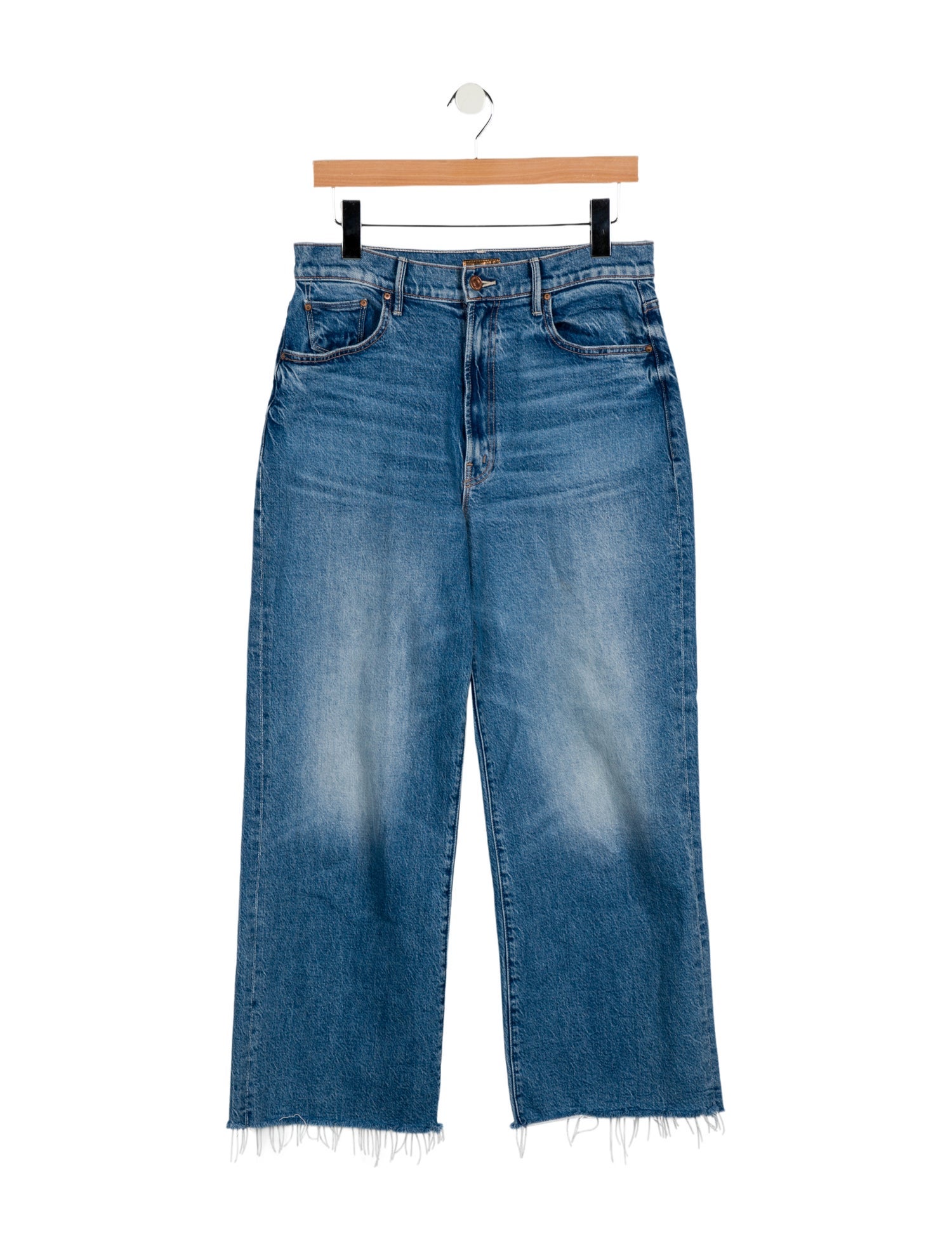 Mother High-Rise Wide Leg Jeans