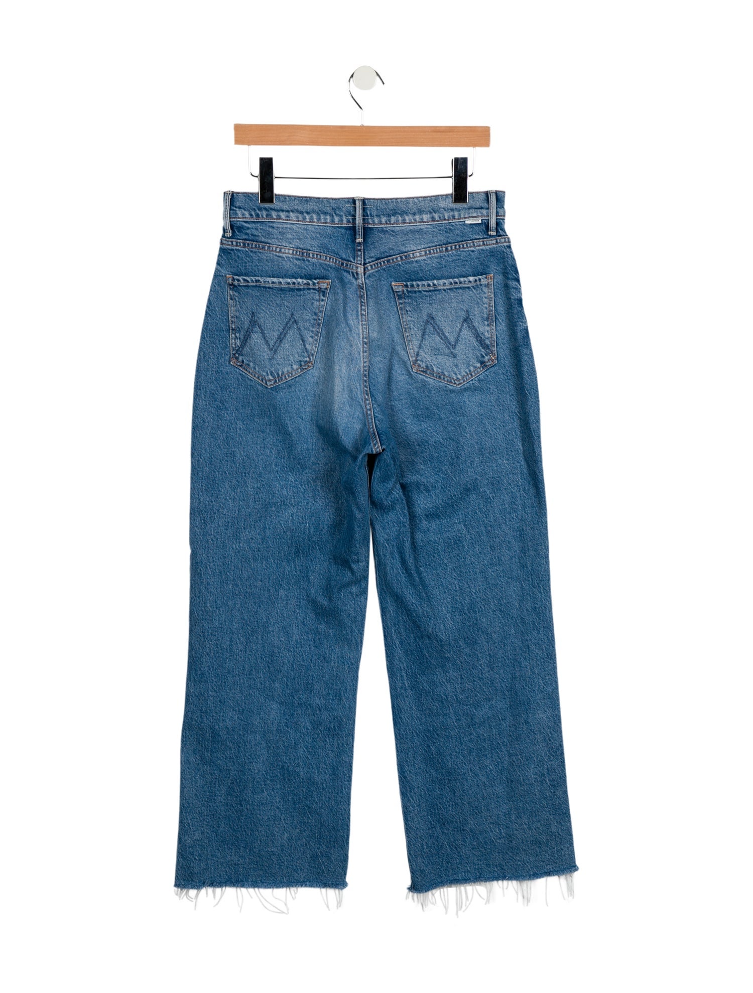 Mother High-Rise Wide Leg Jeans