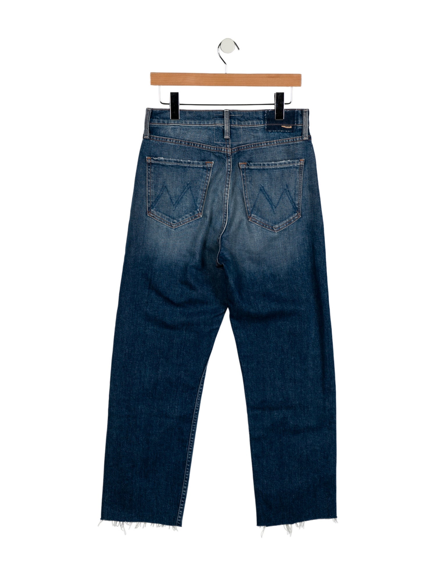 Mother High-Rise Straight Leg Jeans