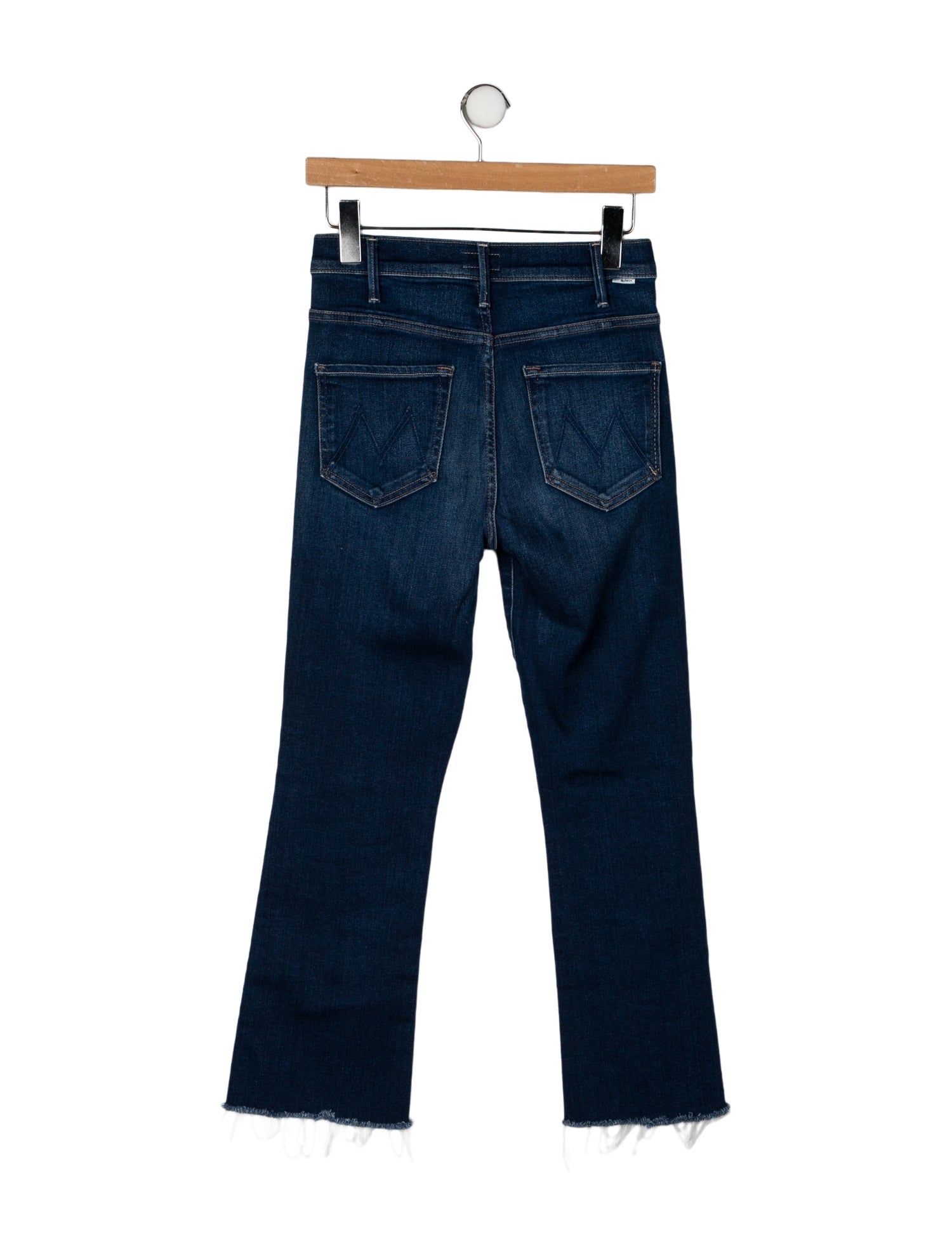 Mother Mid-Rise Straight Leg Jeans