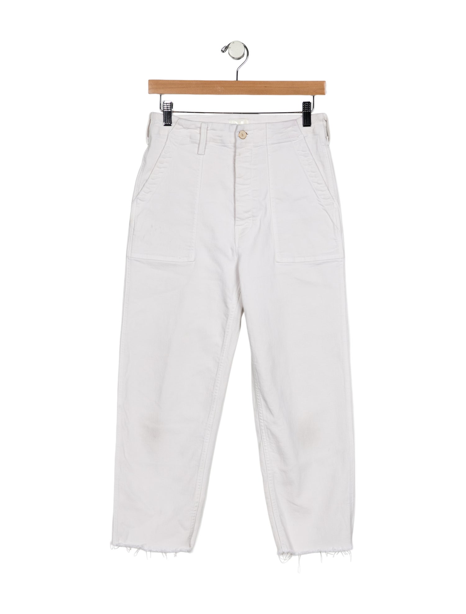 Mother High-Rise Wide Leg Jeans