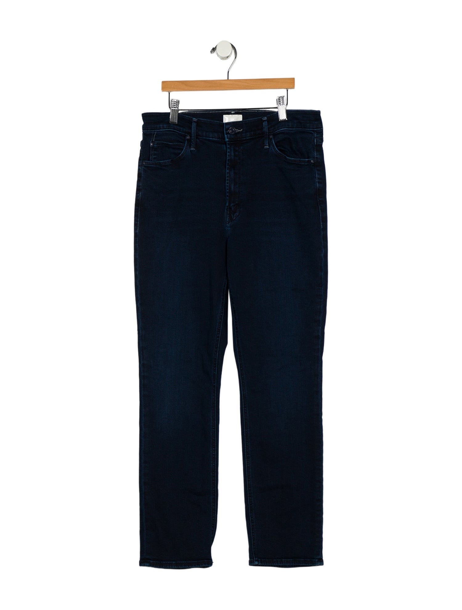 Mother High-Rise Straight Leg Jeans