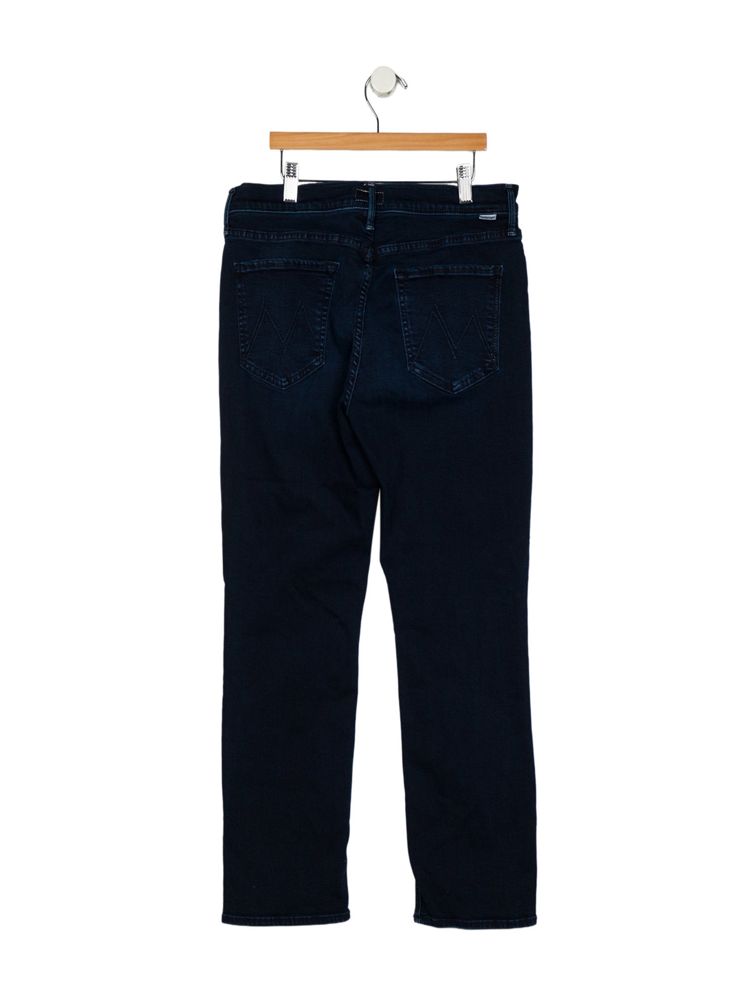 Mother High-Rise Straight Leg Jeans
