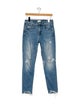Mother Mid-Rise Skinny Leg Jeans