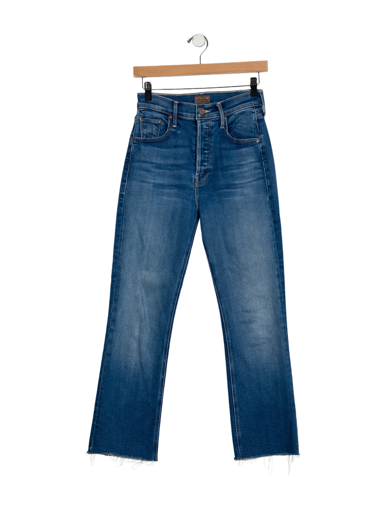 Mother High-Rise Straight Leg Jeans