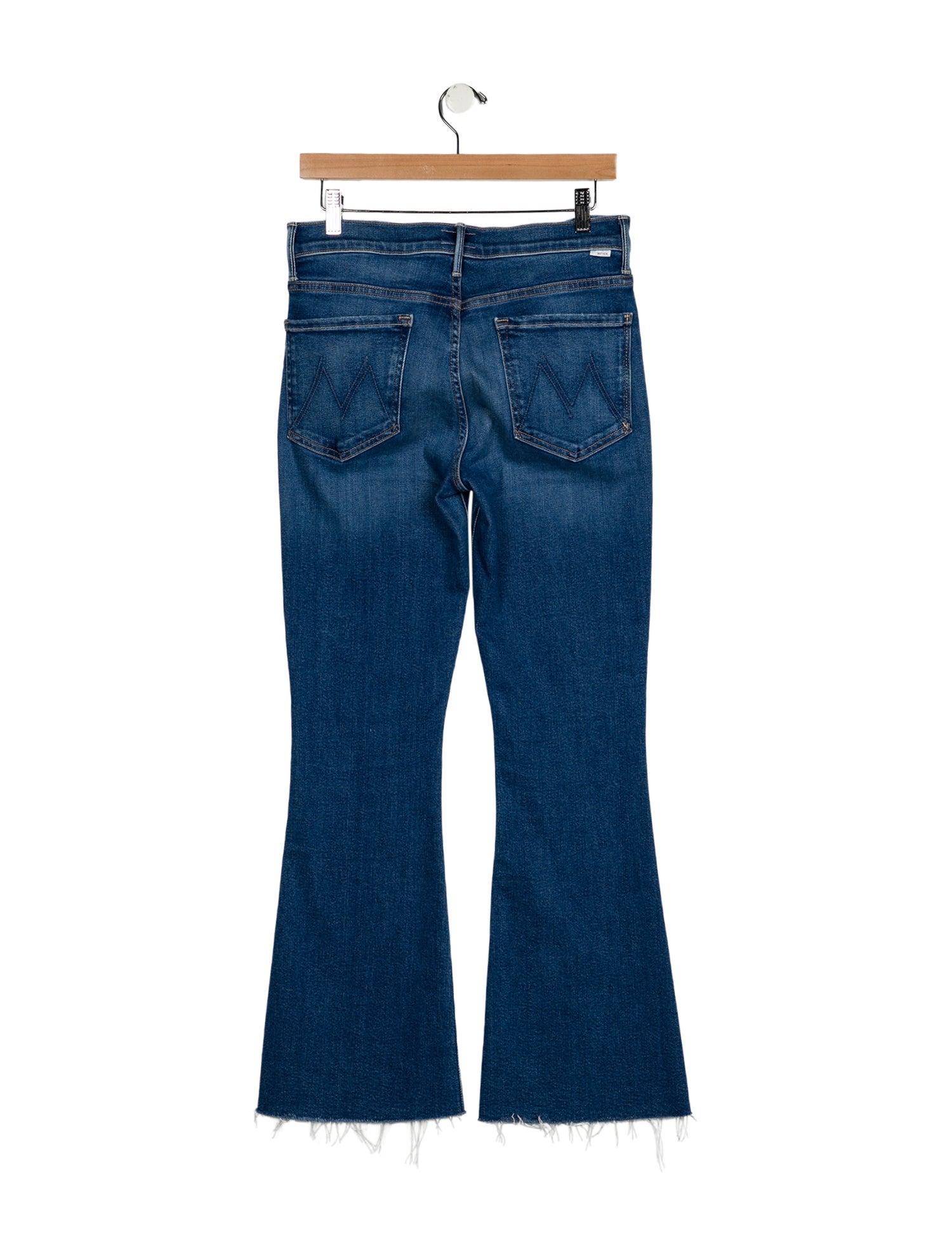 Mother Mid-Rise Wide Leg Jeans