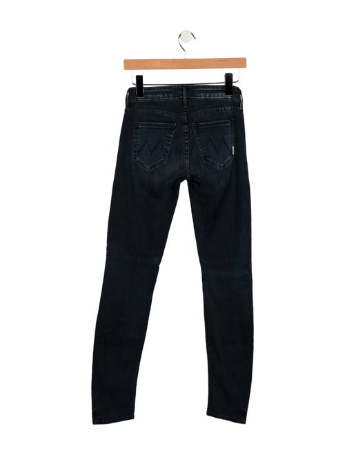 Mother Mid-Rise Skinny Leg Jeans