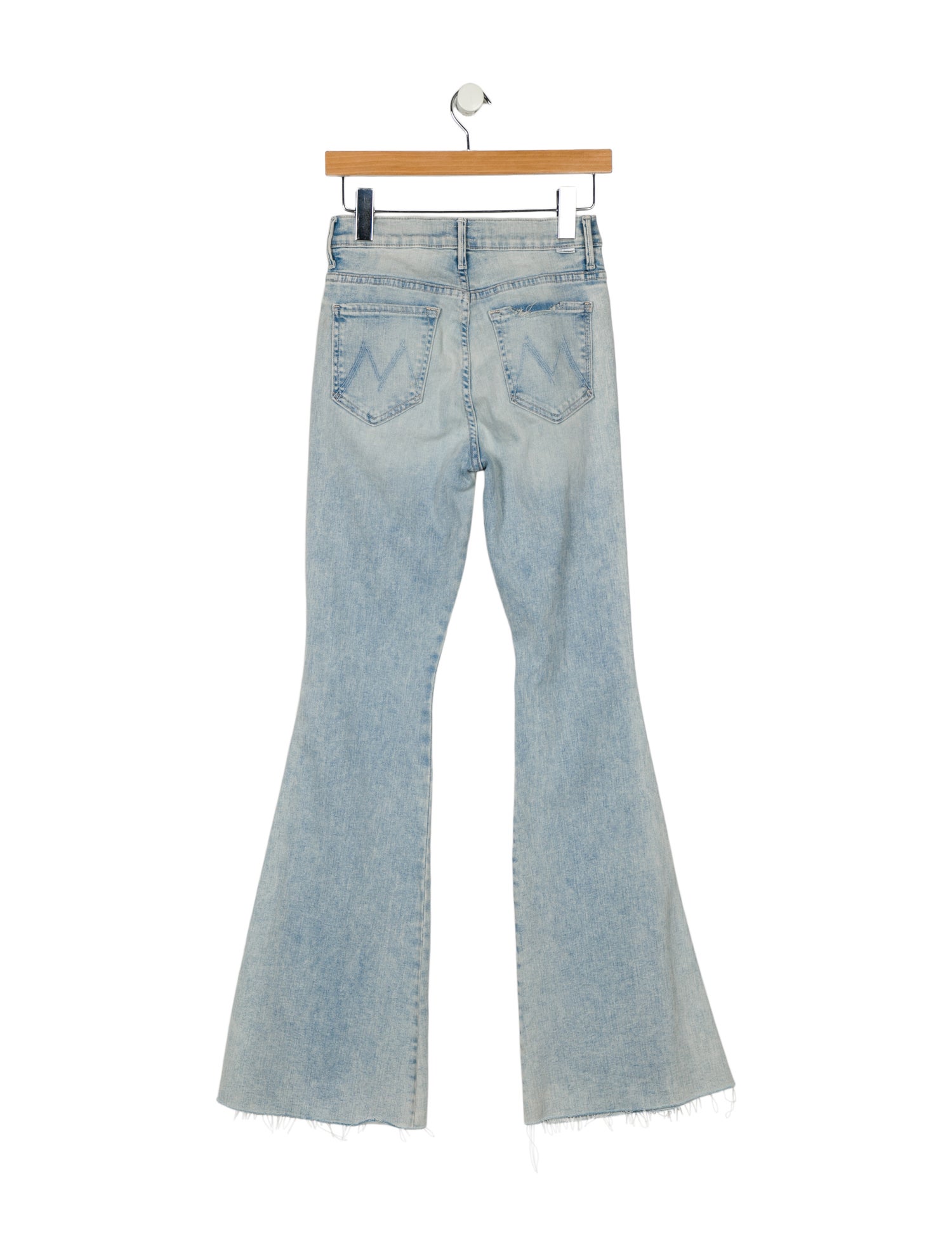 Mother Mid-Rise Wide Leg Jeans