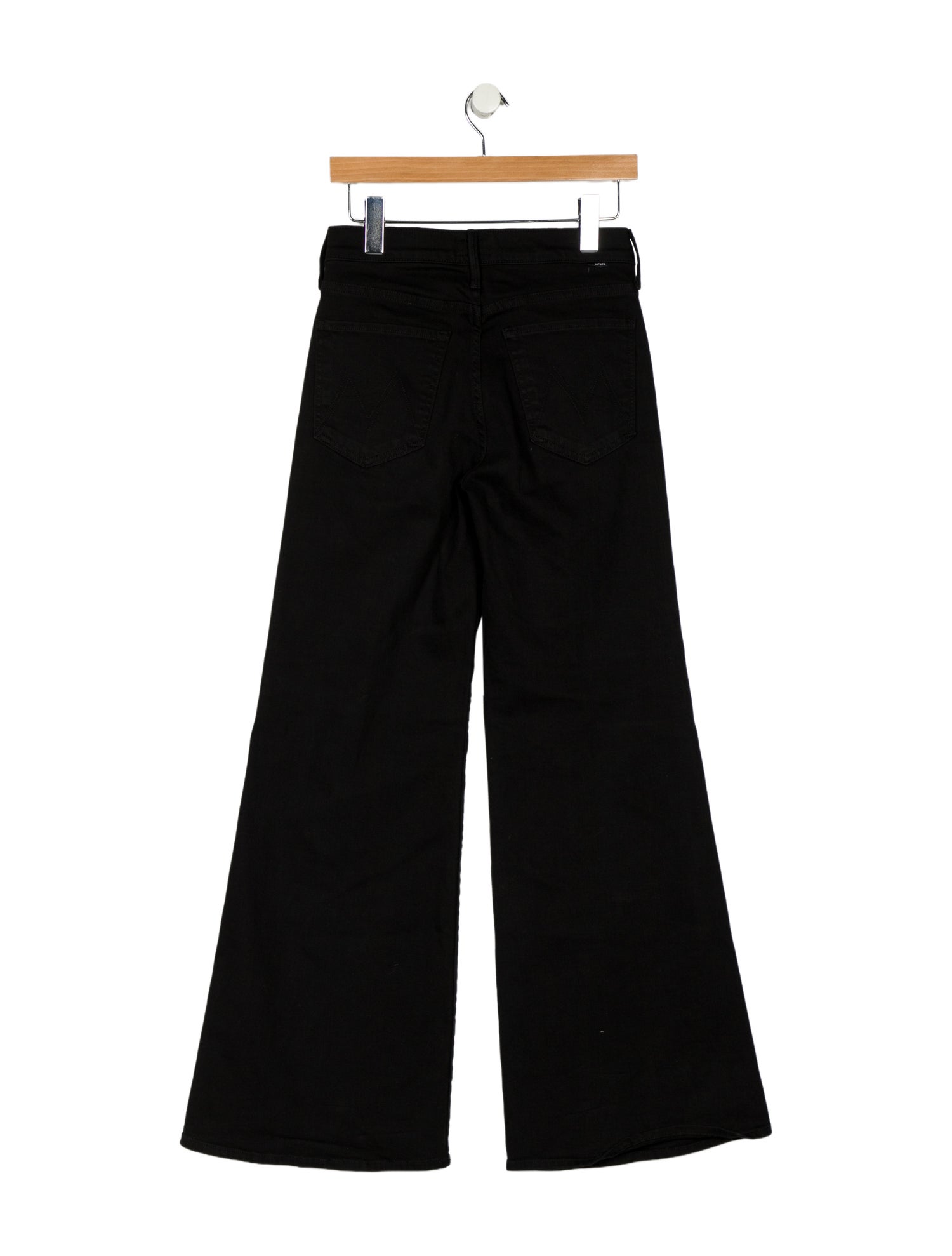 Mother Mid-Rise Wide Leg Jeans