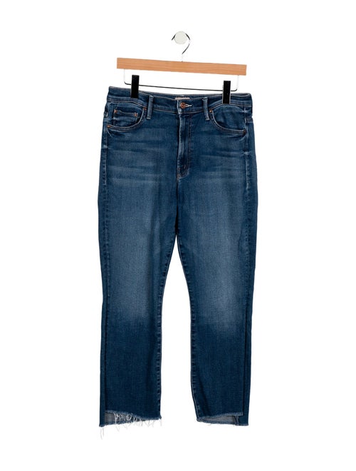 Mother High-Rise Straight Leg Jeans
