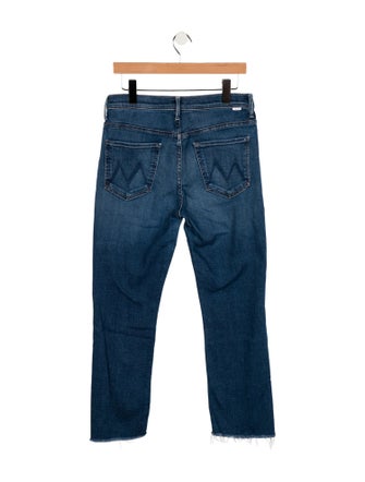 Mother High-Rise Straight Leg Jeans