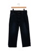 Mother Mid-Rise Straight Leg Jeans