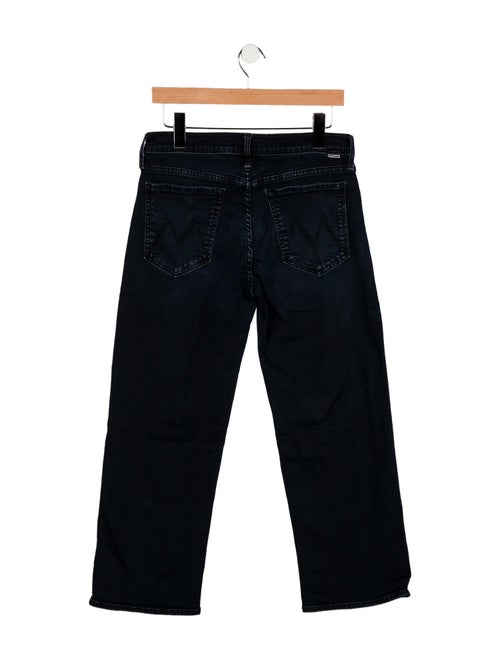 Mother Mid-Rise Straight Leg Jeans