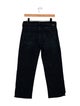 Mother Mid-Rise Straight Leg Jeans