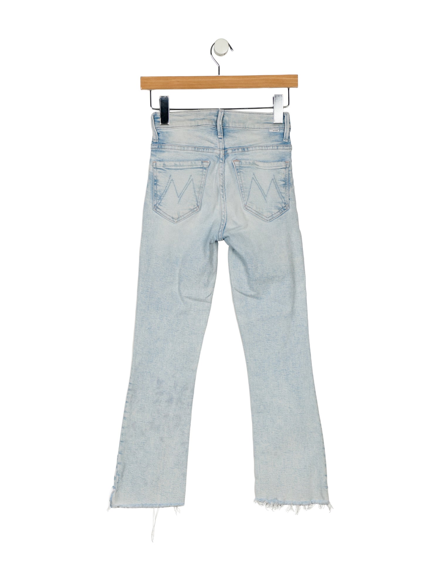 Mother Mid-Rise Straight Leg Jeans