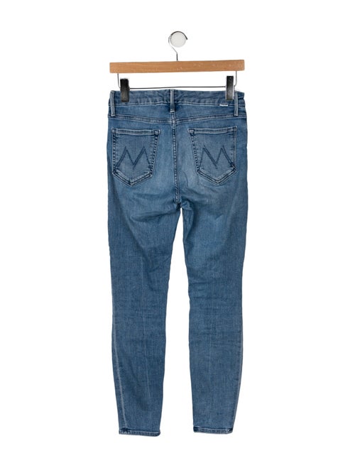 Mother Mid-Rise Skinny Leg Jeans
