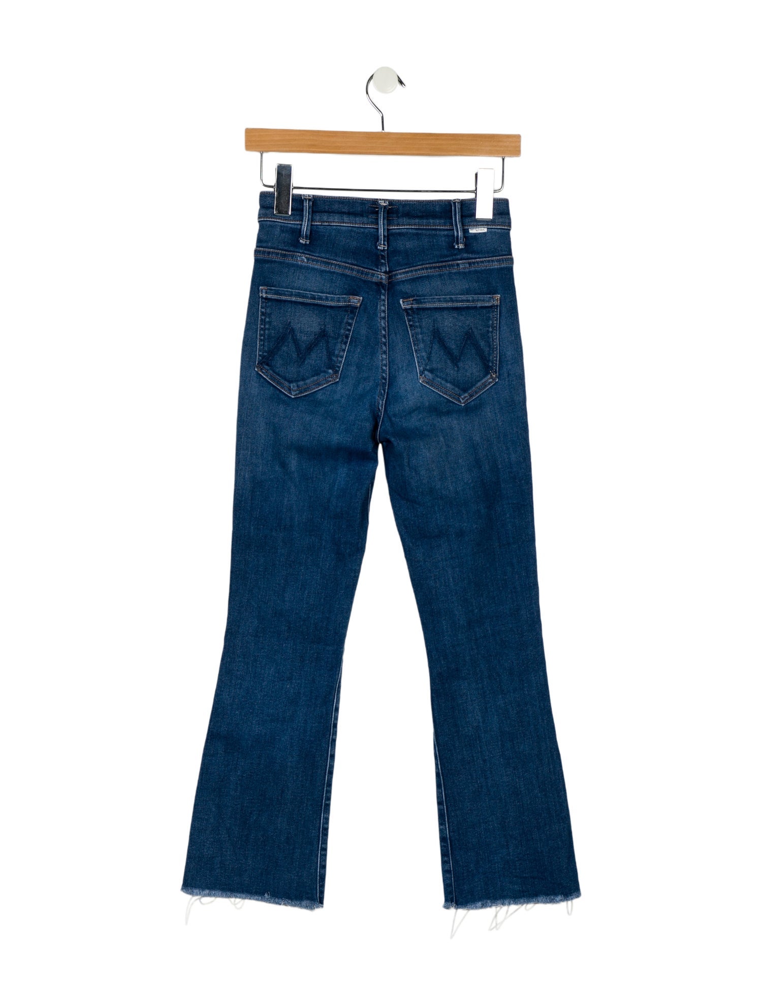 Mother Mid-Rise Straight Leg Jeans