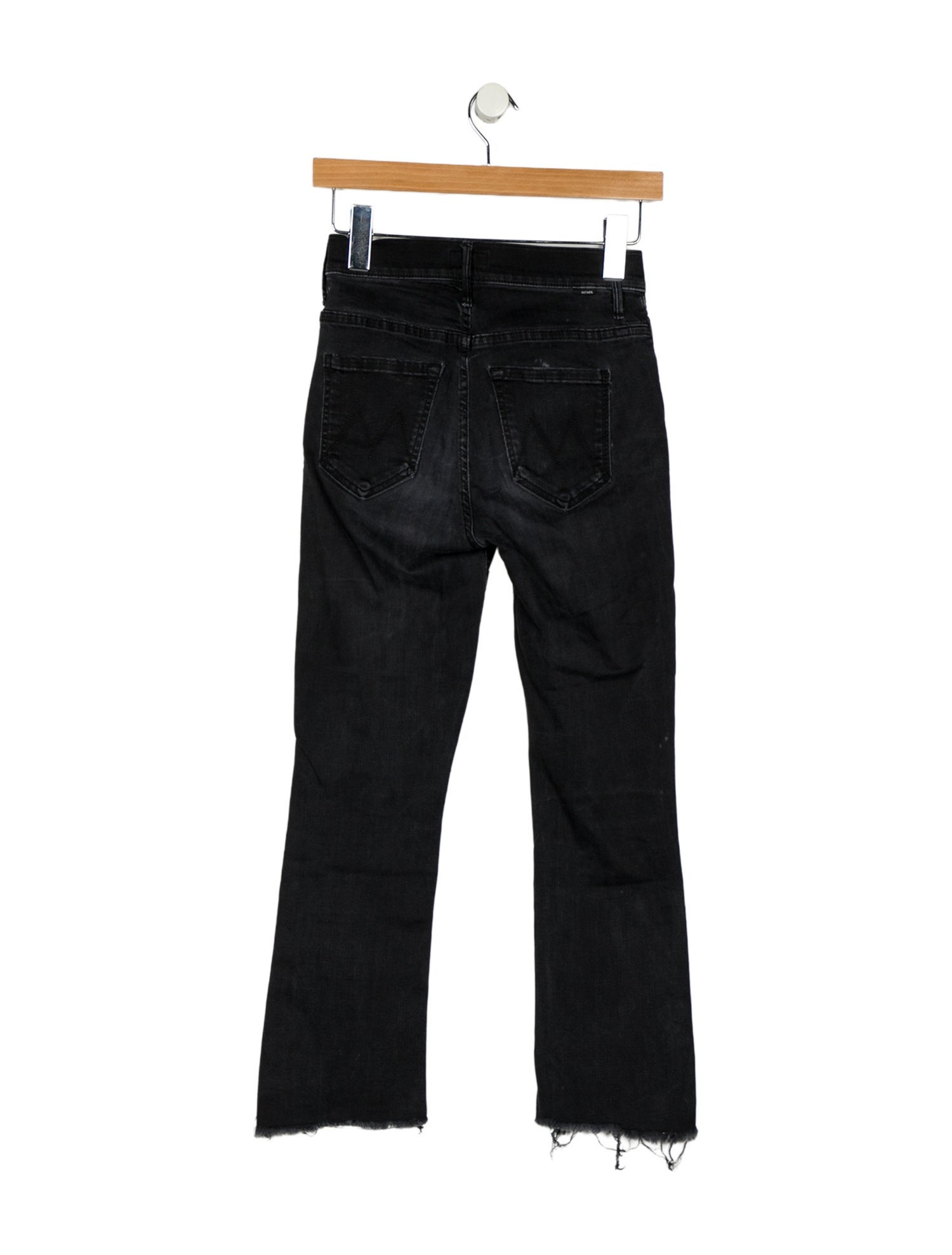 Mother Mid-Rise Straight Leg Jeans