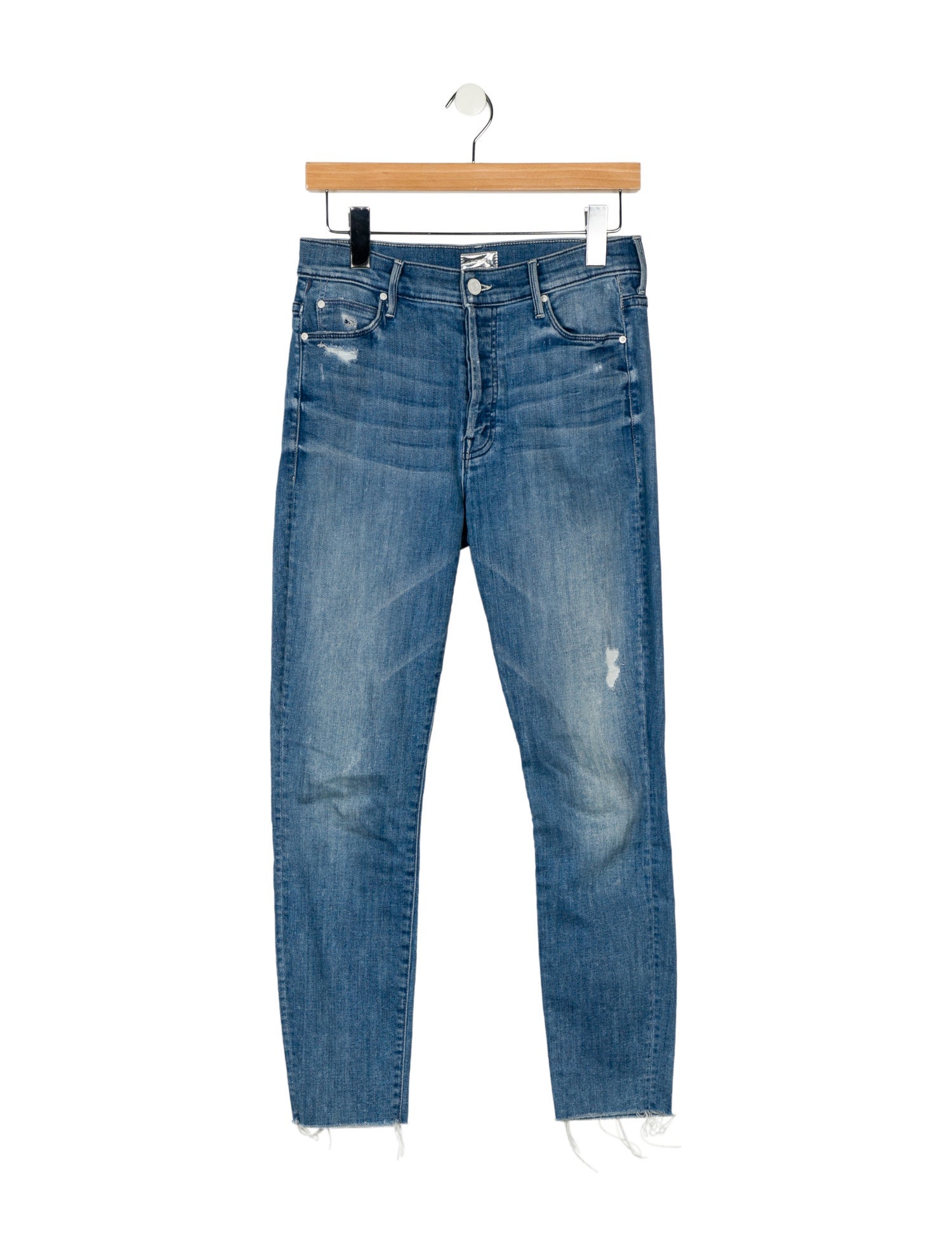 Mother High-Rise Skinny Leg Jeans
