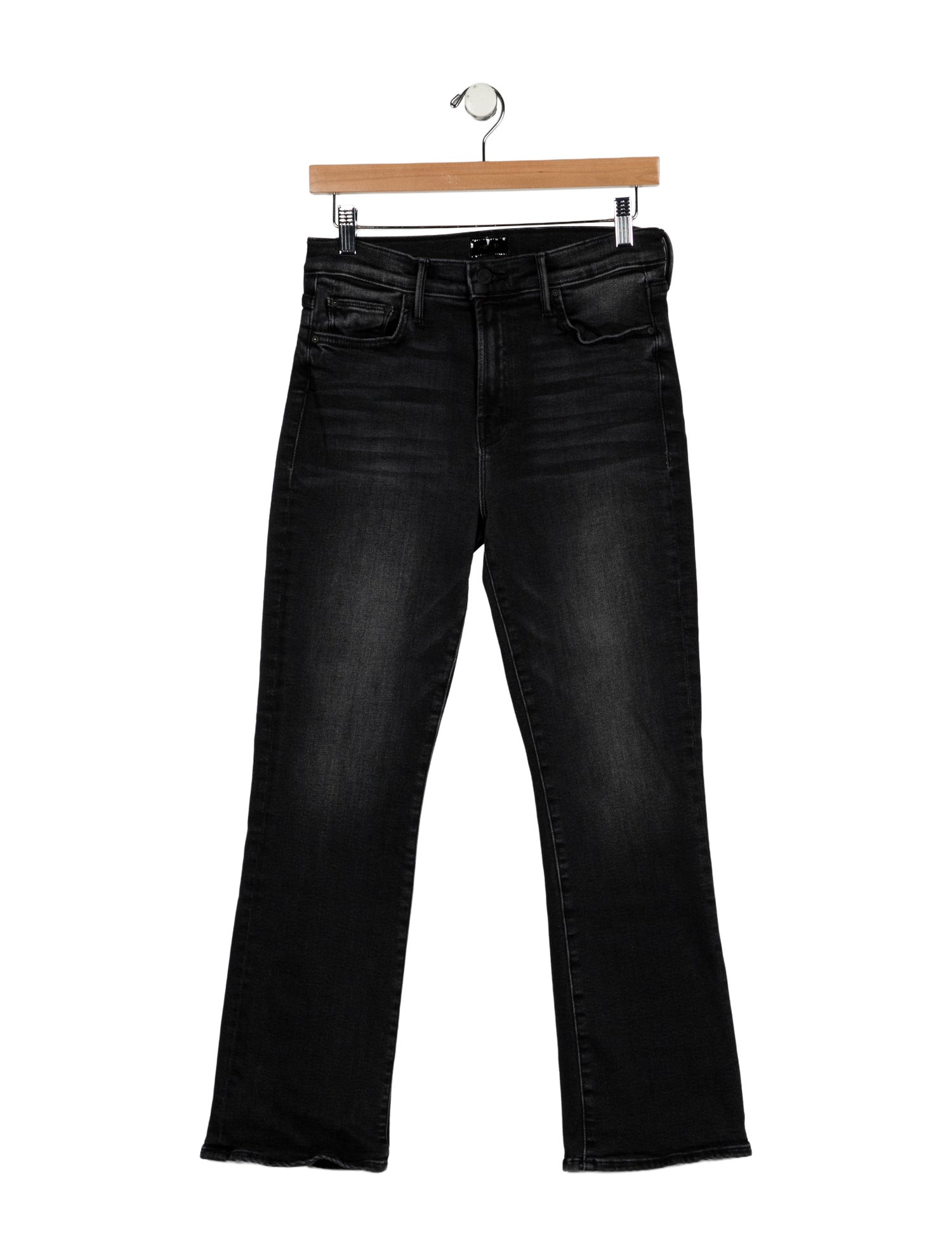 Mother Mid-Rise Straight Leg Jeans