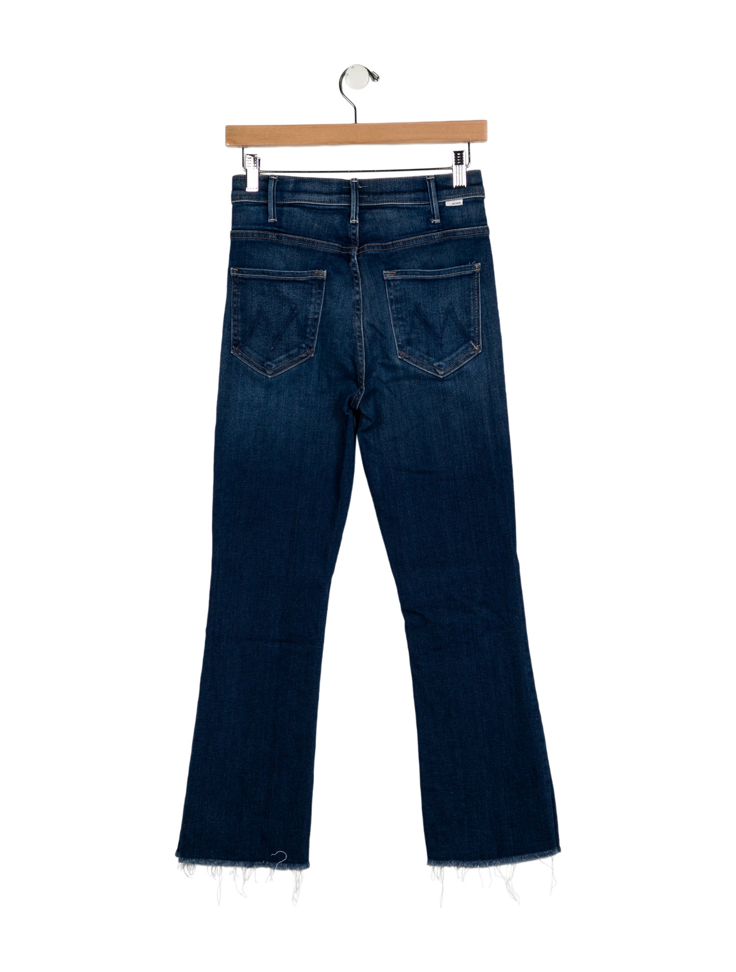 Mother Mid-Rise Straight Leg Jeans