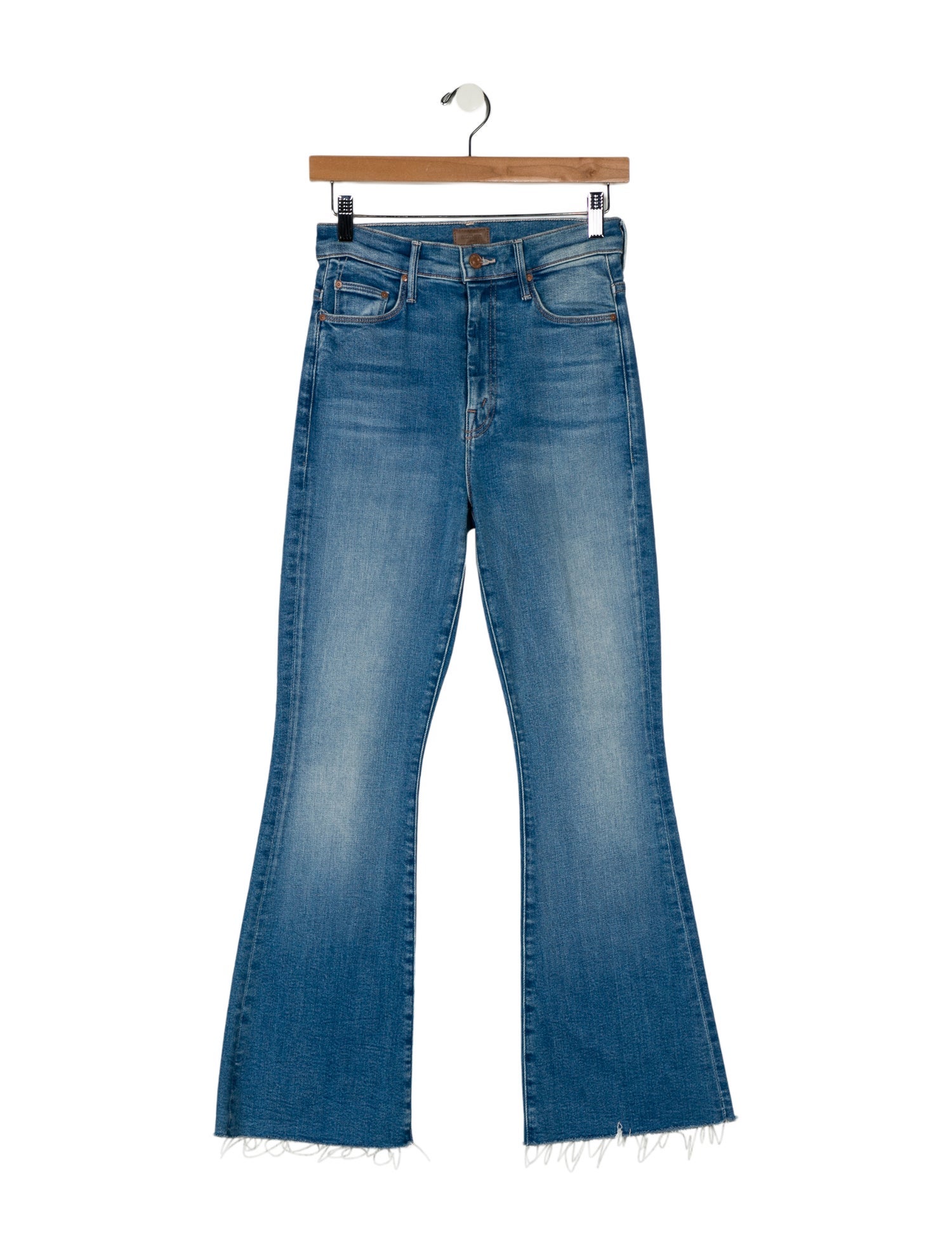 Mother Mid-Rise Flared Jeans