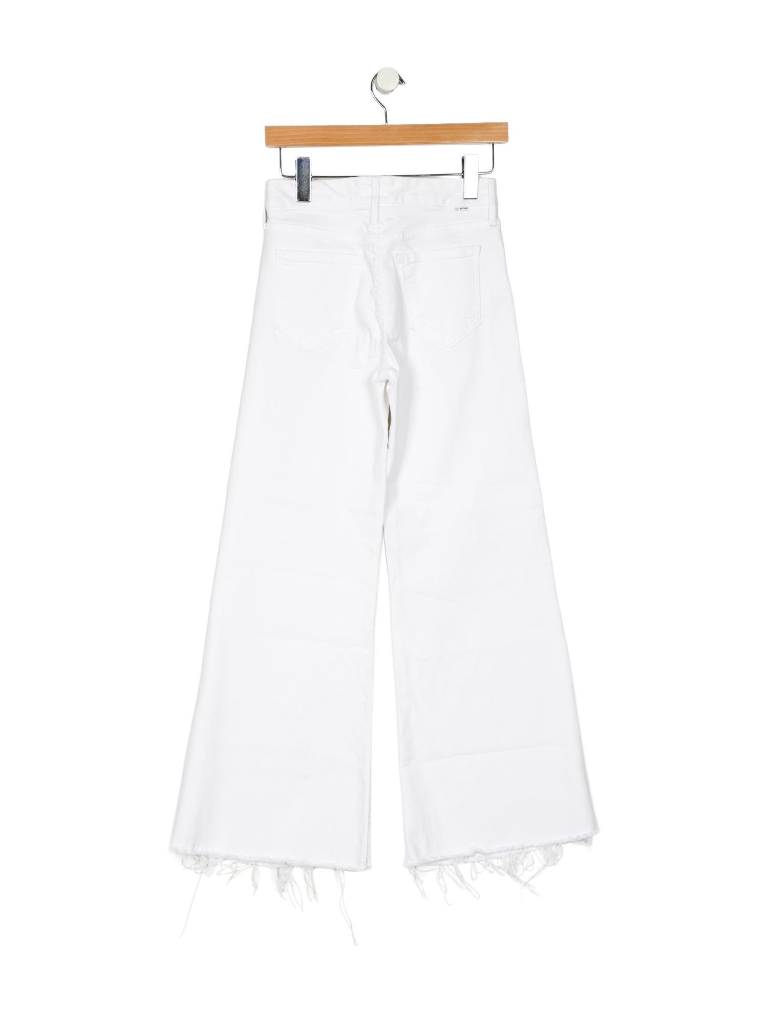 Mother Mid-Rise Wide Leg Jeans