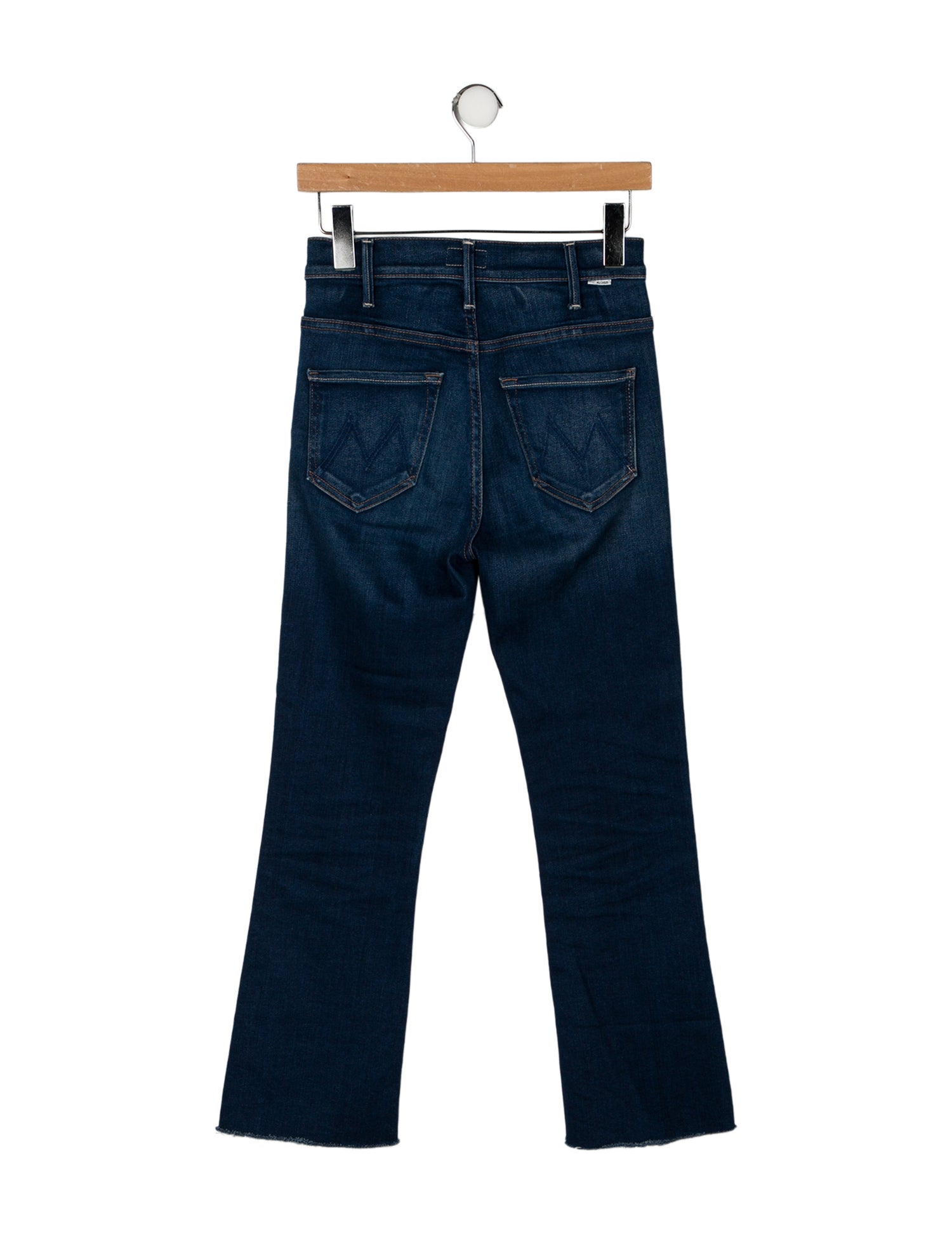 Mother Mid-Rise Straight Leg Jeans