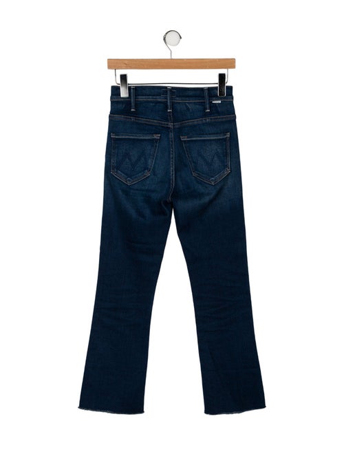Mother Mid-Rise Straight Leg Jeans