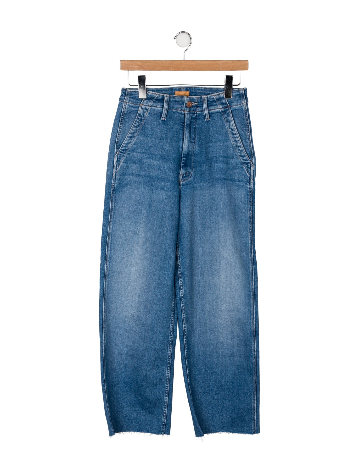Mother High-Rise Wide Leg Jeans