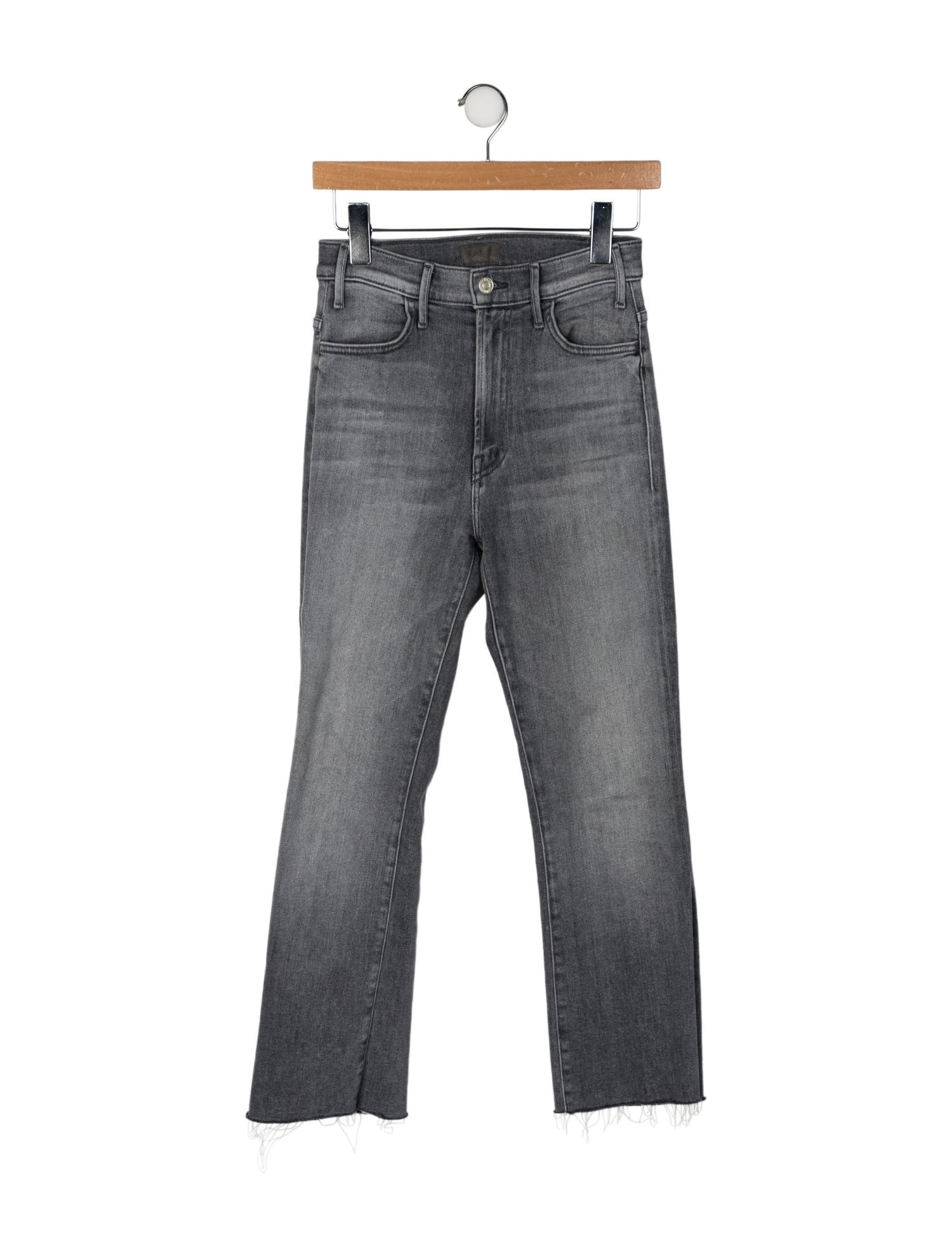 Mother Mid-Rise Straight Leg Jeans