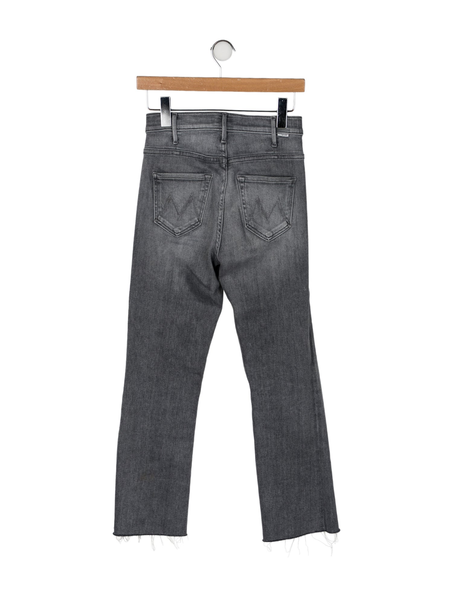 Mother Mid-Rise Straight Leg Jeans