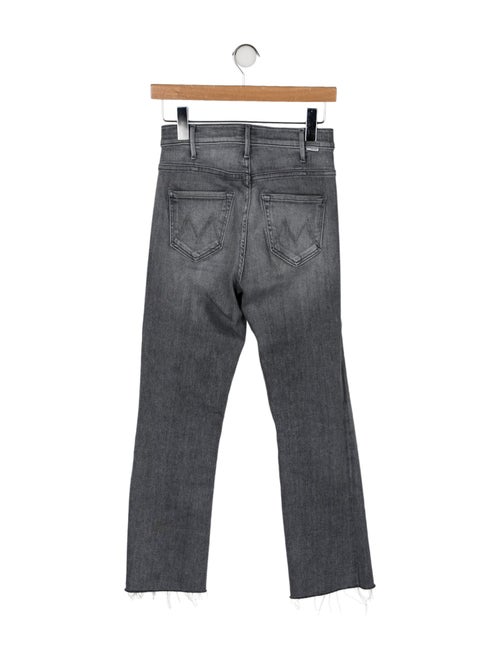 Mother Mid-Rise Straight Leg Jeans