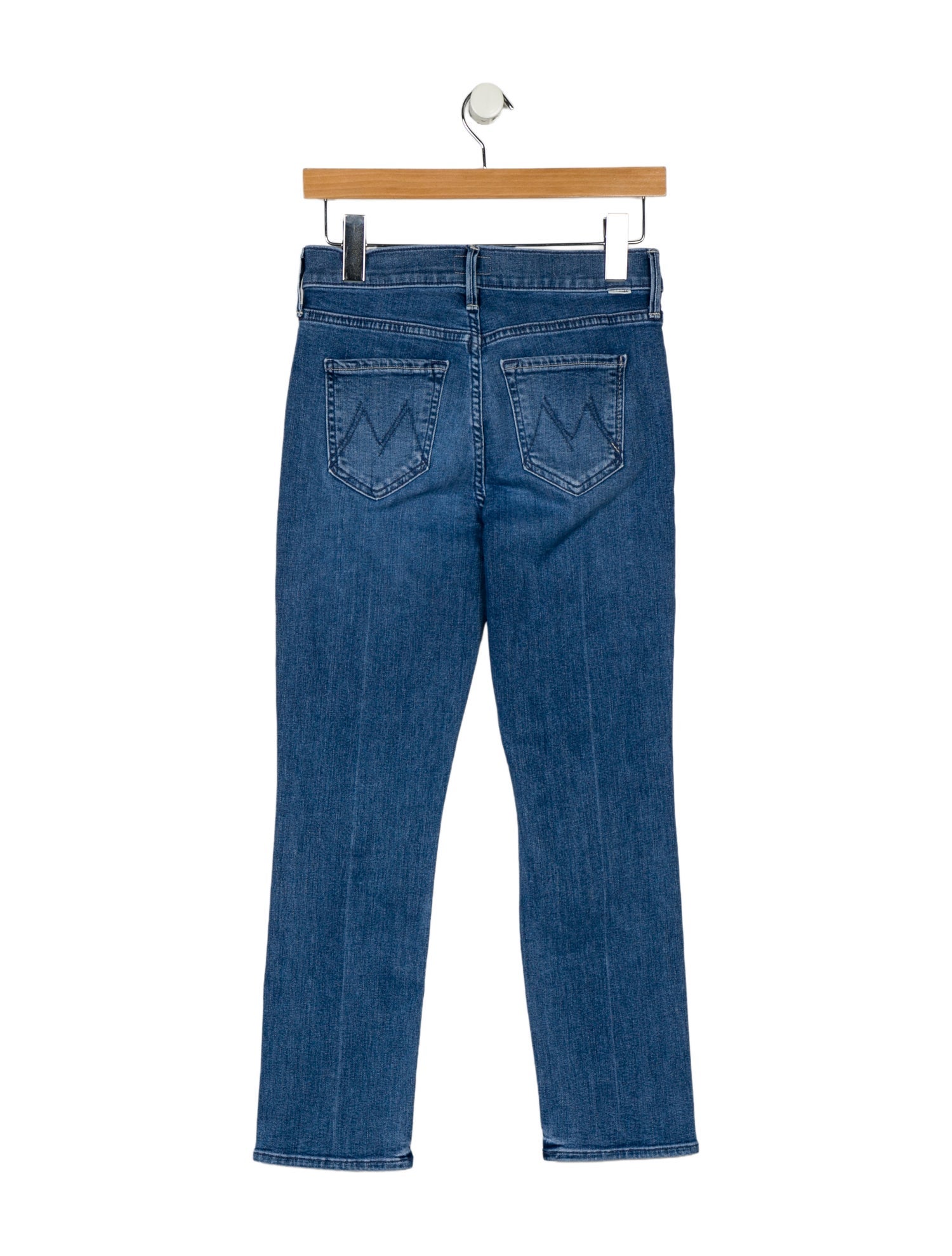 Mother High-Rise Straight Leg Jeans