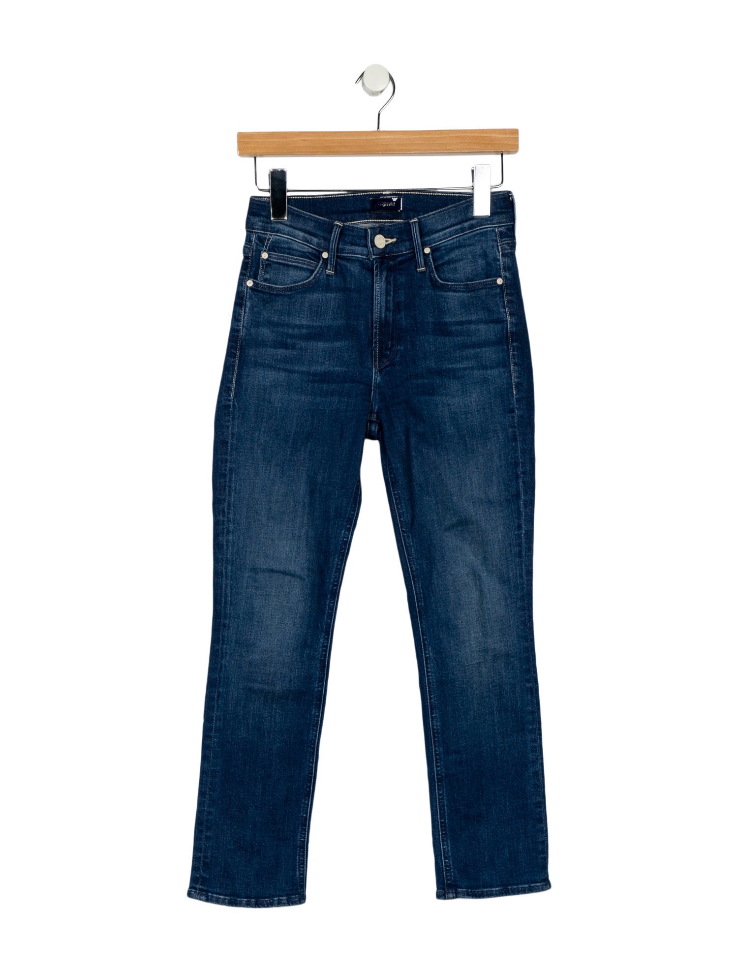 Mother Low-Rise Skinny Leg Jeans