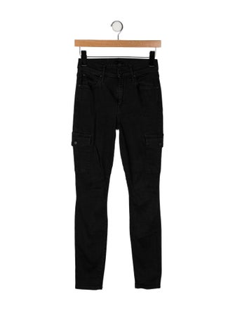 Mother Mid-Rise Skinny Leg Jeans