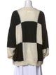 Mother Colorblock Pattern Scoop Neck Sweater