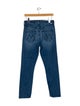 Mother Mid-Rise Straight Leg Jeans