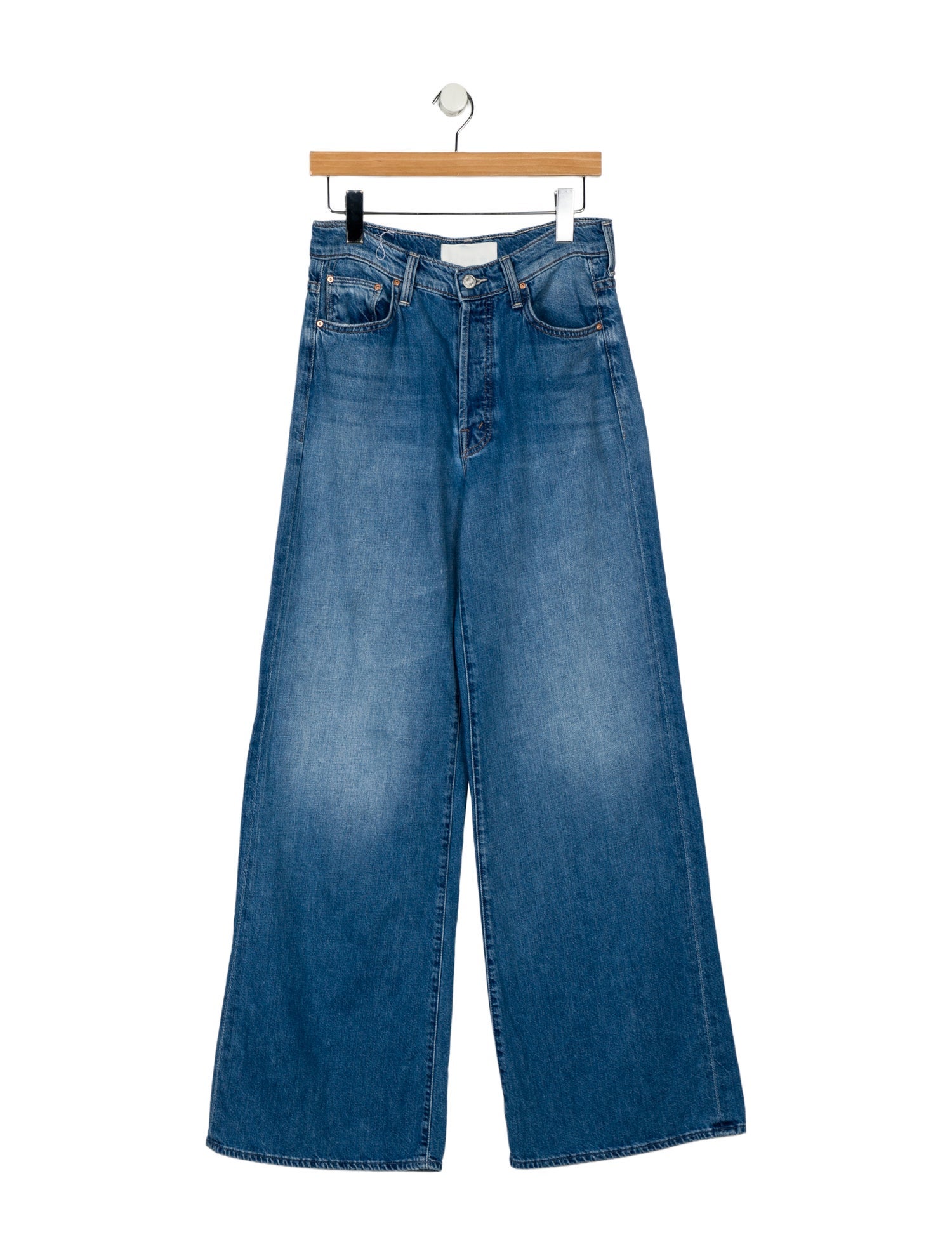 Mother High-Rise Wide Leg Jeans