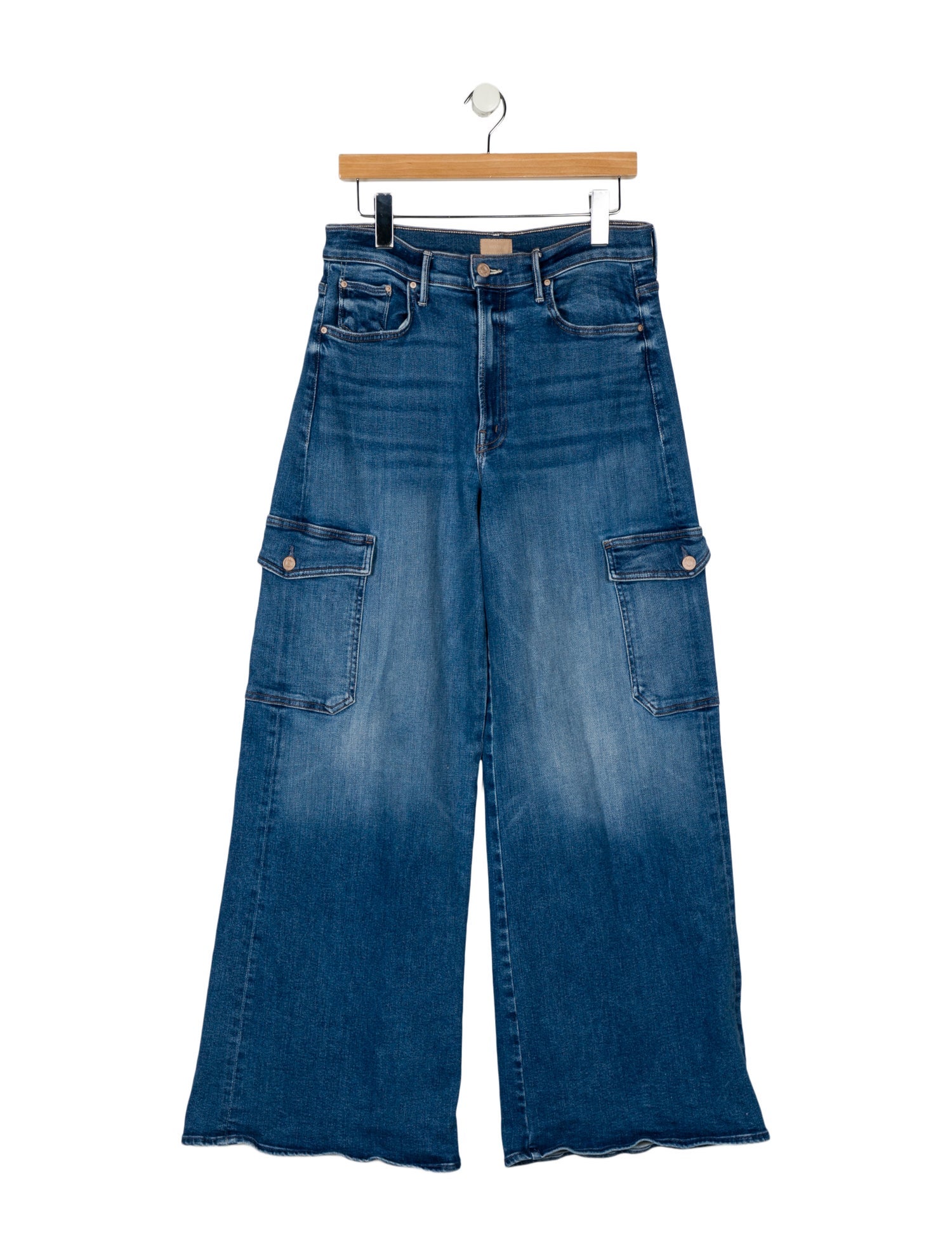 Mother High-Rise Wide Leg Jeans