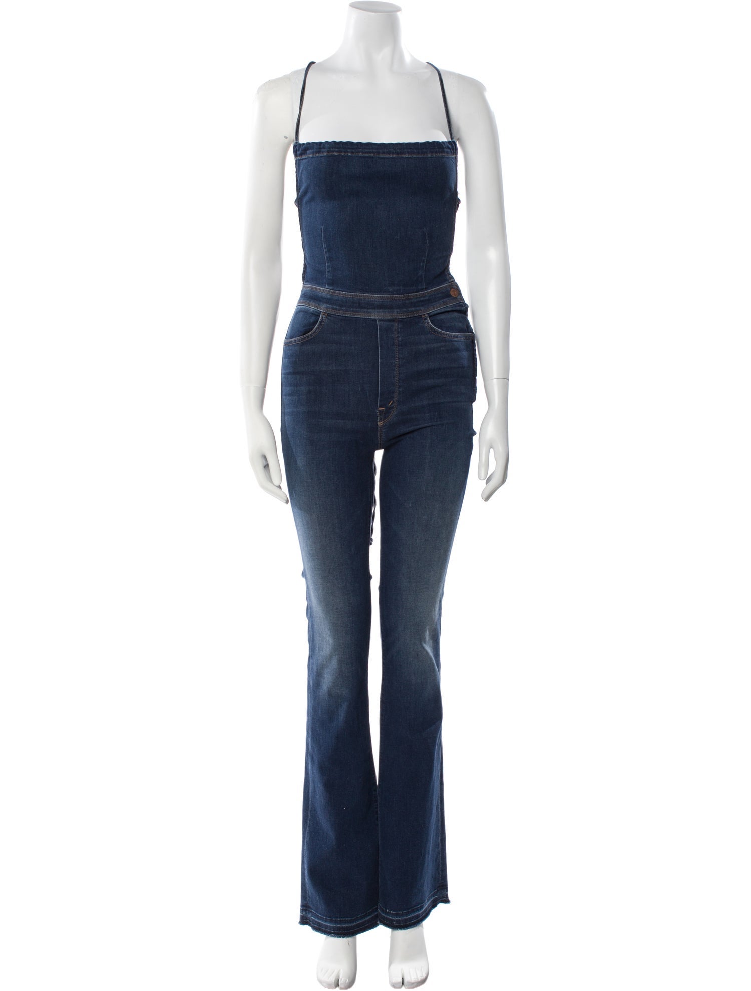 Mother Square Neckline Jumpsuit