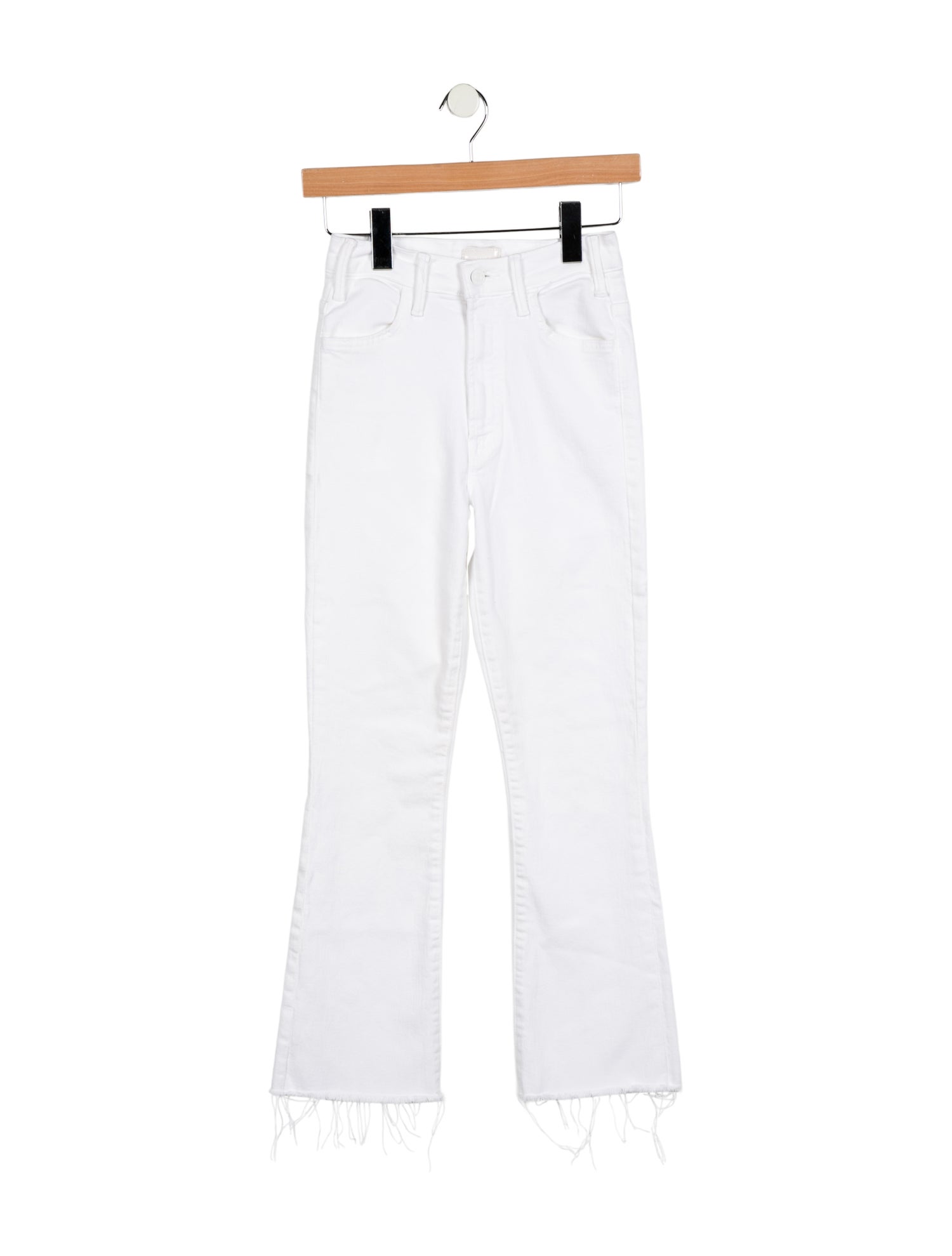 Mother Mid-Rise Straight Leg Jeans