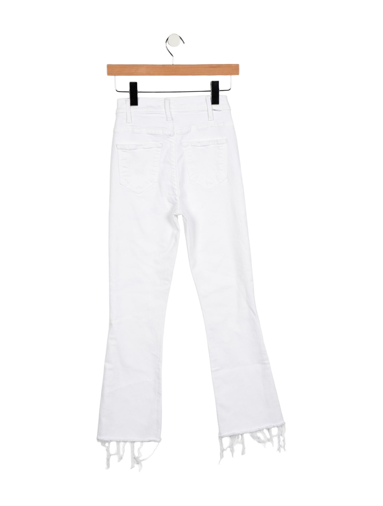 Mother Mid-Rise Straight Leg Jeans